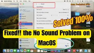 How to Fix the No Sound Problem on Mac | How to Fix No Sound on Macbook | Audio Mac Not Working