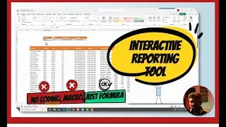 Create Excel Reports in 13 Minuets in Tamil | FILTER UNIQUE CHOOSECOLS XMATCH IFERROR SECRETS