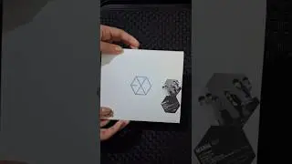MAMA album unboxing (Korean version) #exo #exok #kpop #unboxing