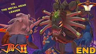 &ldquo;KOR IS THE METAL HEAD LEADER THE WHOLE TIME FINAL BOSS FIGHT😱😱😱&rdquo; JAK II GAMEPLAY ENDING