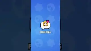 Piper Animated Pins - Brawl Stars