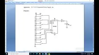 Proteus Simulation Design of Multiplexer