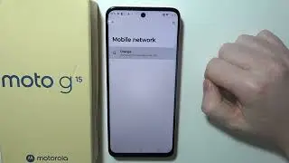 Motorola Moto G15 - How to Check Mobile Data Usage
