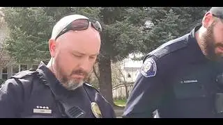 UPDATED:  Police get educated about Barbie & Ken's Property Rights - LONGER includes front yard