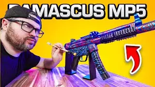 How I made a DAMASCUS MP5 from Modern Warfare!