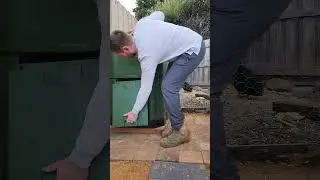 Setting up my new 400L Aerobin Composter