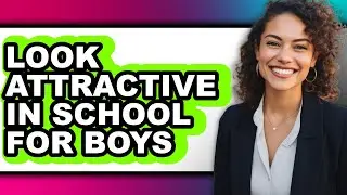 How to Look Attractive in School for Boys (only Way)
