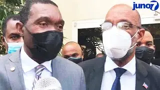 Men Nouvèl PM ARIEL HENRY Livre Senatè Joseph Lambert