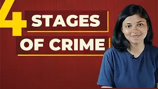 4 Stages of Crime | Law of Crimes