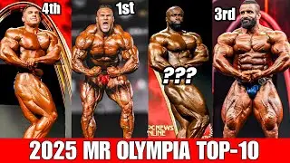 Mr Olympia 2025 Predictions Top-10🏆., Nick Walker New Champion.  HADI choopan 3rd?