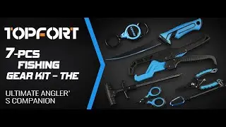 TOPFORT Fishing Gear Tool Kit