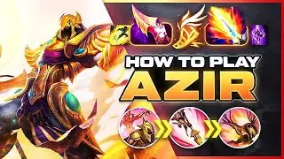 HOW TO PLAY AZIR SEASON 15 | BEST Build & Runes | Season 15 Azir Guide | League of Legends