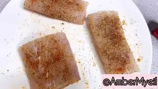 COOKING WITH AMBS: MAHI-MAHI WITH ASPARAGUS AND CAULIFLOWER RICE!
