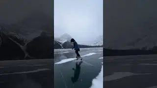 Ice volcano, dancing on ice, #shorts