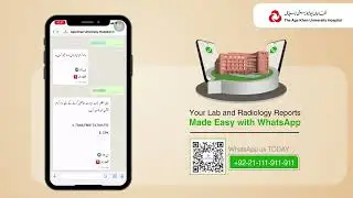 View your Lab Reports on AKUH WhatsApp