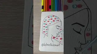 Creative satisfying colours mixing 💙💔 #asmrart #watercolor