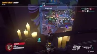 chmuroN Overwatch: Hanzo action 3 kills 3 headshots