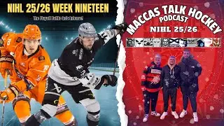 NIHL 25/26 Week Nineteen!🏒Intense Playoff Battle💪Macca's Talk Hockey🎙
