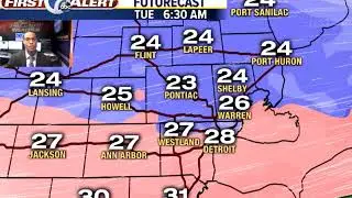 Winter Storm Impacts Metro Detroit