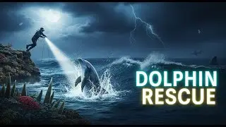 Animal Rescue | Stranded Dolphin Escapes Treacherous Coral Reef Trap 🐬