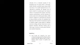 BEGLA - 138   December 2022 Question Paper