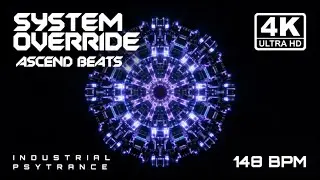 SYSTEM OVERRIDE ⚡ Industrial Psytrance (148 BPM) | High Energy Mix - Extreme Bass Test