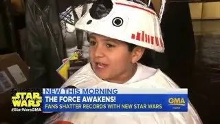 'Star Wars: The Force Awakens'' - Fans Turn Out in Full Force