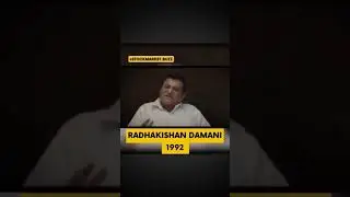 RadhaKishan Damani 1992 | Scam 1992 | Harshad Mehta