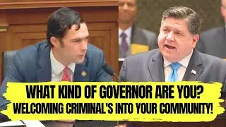 Rep. BRANDON GILL CORNERS Gov. Pritzker Until He SHUTS DOWN!