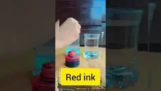 Crazy experiment with salt and ink #Easyscienceexperiment #viralshort#shortvideo#trickshots