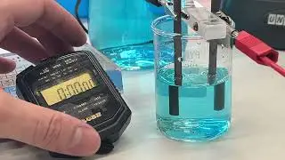 Effect of electrodes on the products of electrolysis