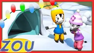 EL IGLÚ  ❄️ Dibujos animados 🎄 Zou en español