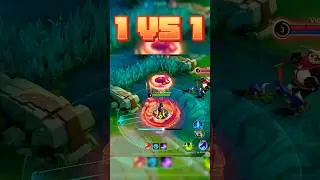 Julian vs Akai 1v1 &mdash; Tank vs Mage! Can Magic Break Panda Power? #youtubeshorts #1v1 #mlbb