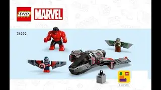 LEGO Instructions | Marvel | 76292 | Captain America vs. Red Hulk Battle | Brave New World