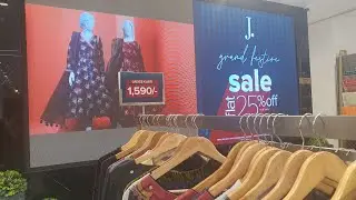 J. Junaid Jamshed Grand Festive Sale Flat 25% Off On All Stock | Outlet Visit | Easy Life With Amna