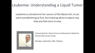 Understanding a Liquid Tumor
