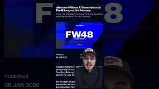 День презентации раскраски Williams! #williamsf1 #f1 #carlossainz #alexalbon #zachgp