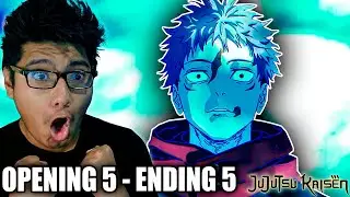 OPENING MUY PEGADIZO... 🤯 | Jujutsu Kaisen OPENING 5 y ENDING 5 REACCIÓN