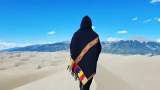 Walking on Sand Dunes