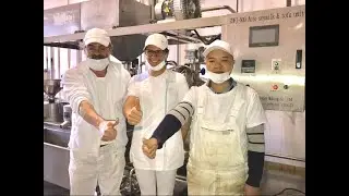 soymilk and tofu making machine testing, debugging, teaching in Hungary (62.5kg dry bean/hour)