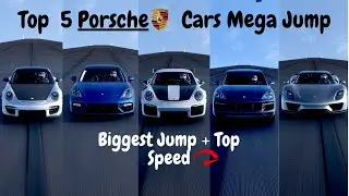 Top 5 Porsche Downhill Insane Jump - Forza Horizon 5