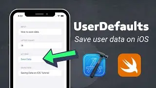 How to Save App Data with UserDefaults in Xcode (SwiftUI / iOS)