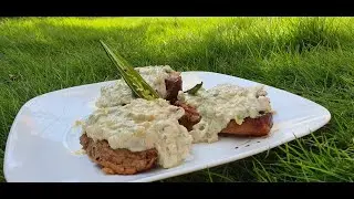 MUSHROOM SAUCE & BEEF STEAK || How to || Desi || Local || Easy to make || Simple || Restaurant Style