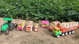 Eicher Truck ParleG Loading TATA Dumper Bharatbenz Tipper John Deere Tractor @Tractorblogger-r2d 