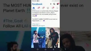 J.Cole the most humble rapper.
