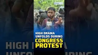 Chaos in the capital: Congress protest turns violent in Bhubaneswar