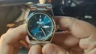Распаковка кварцевых наручных часов Binbond B102