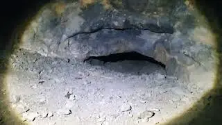 Mine exploring crawling under ground, limekiln woods.