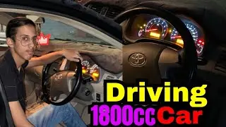 Driving my friend old Toyota Corolla Grande,🔥🚭 #rajabfamily #vlog #driving #toyota #automobile 