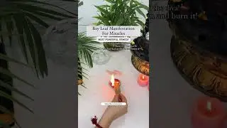 Bay leaf Manifestation for Miracles🍀✨ #manifestation #shorts